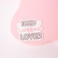 Iced Coffee Lover Sticker