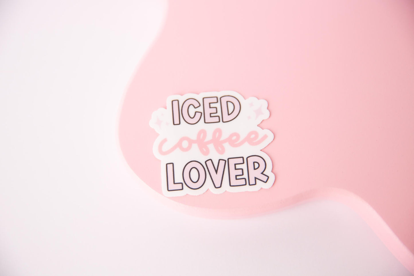 Iced Coffee Lover Sticker