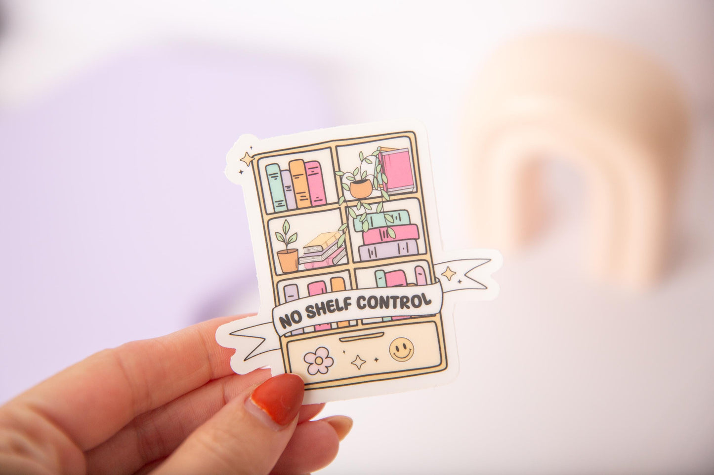 No Shelf Control Sticker