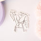 Good Girls Read Dirty Books Sticker