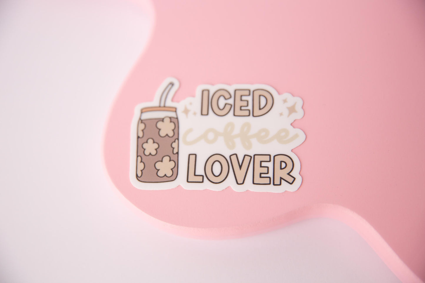 Iced Coffee Lover Sticker