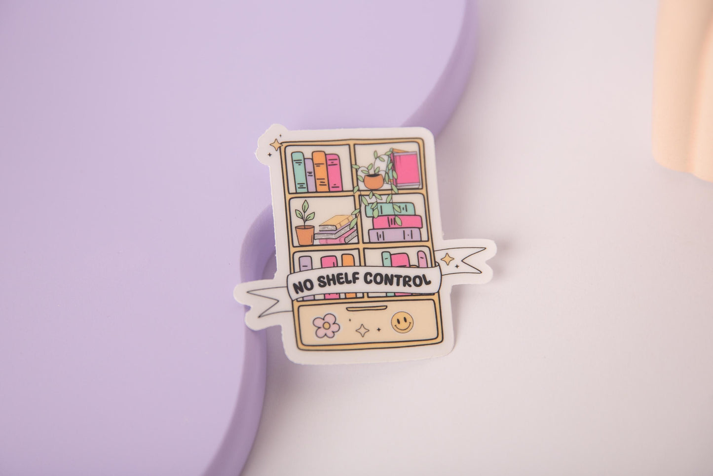 No Shelf Control Sticker