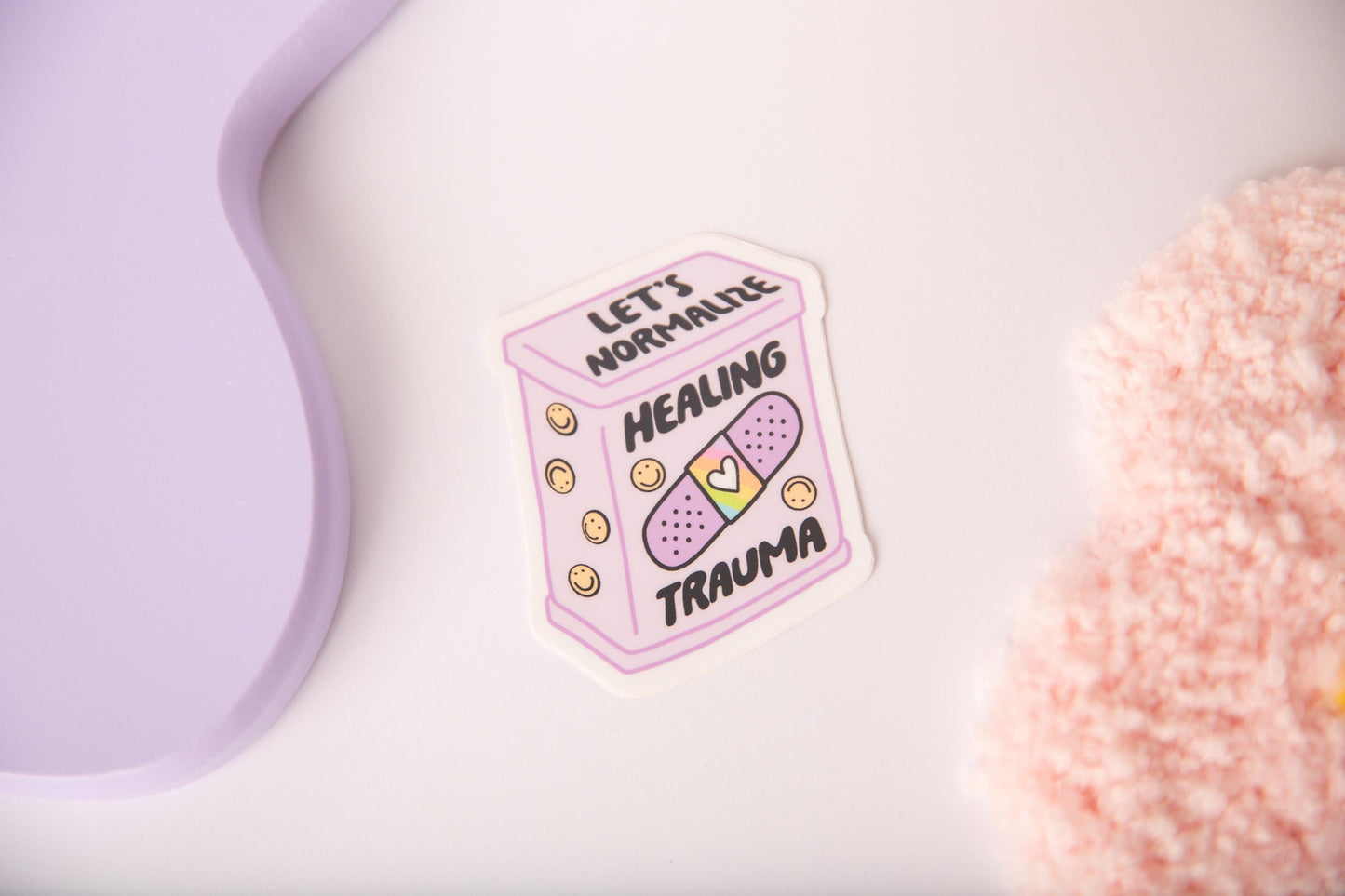 Lets Normalize Healing Trauma Sticker