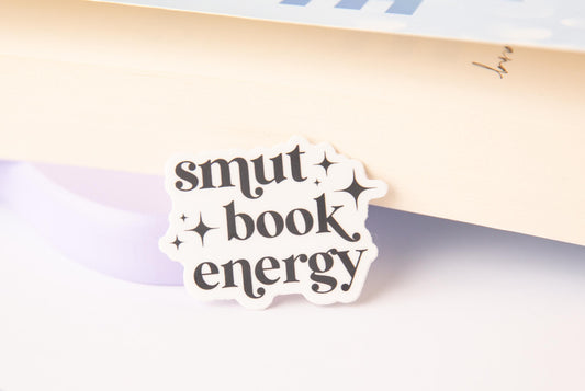 Smut Book Energy Sticker