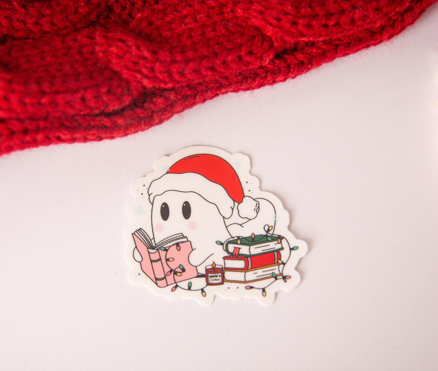 Ghost Reading Sticker