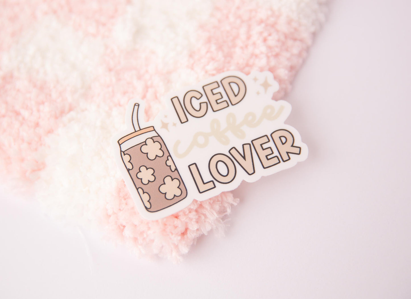 Iced Coffee Lover Sticker