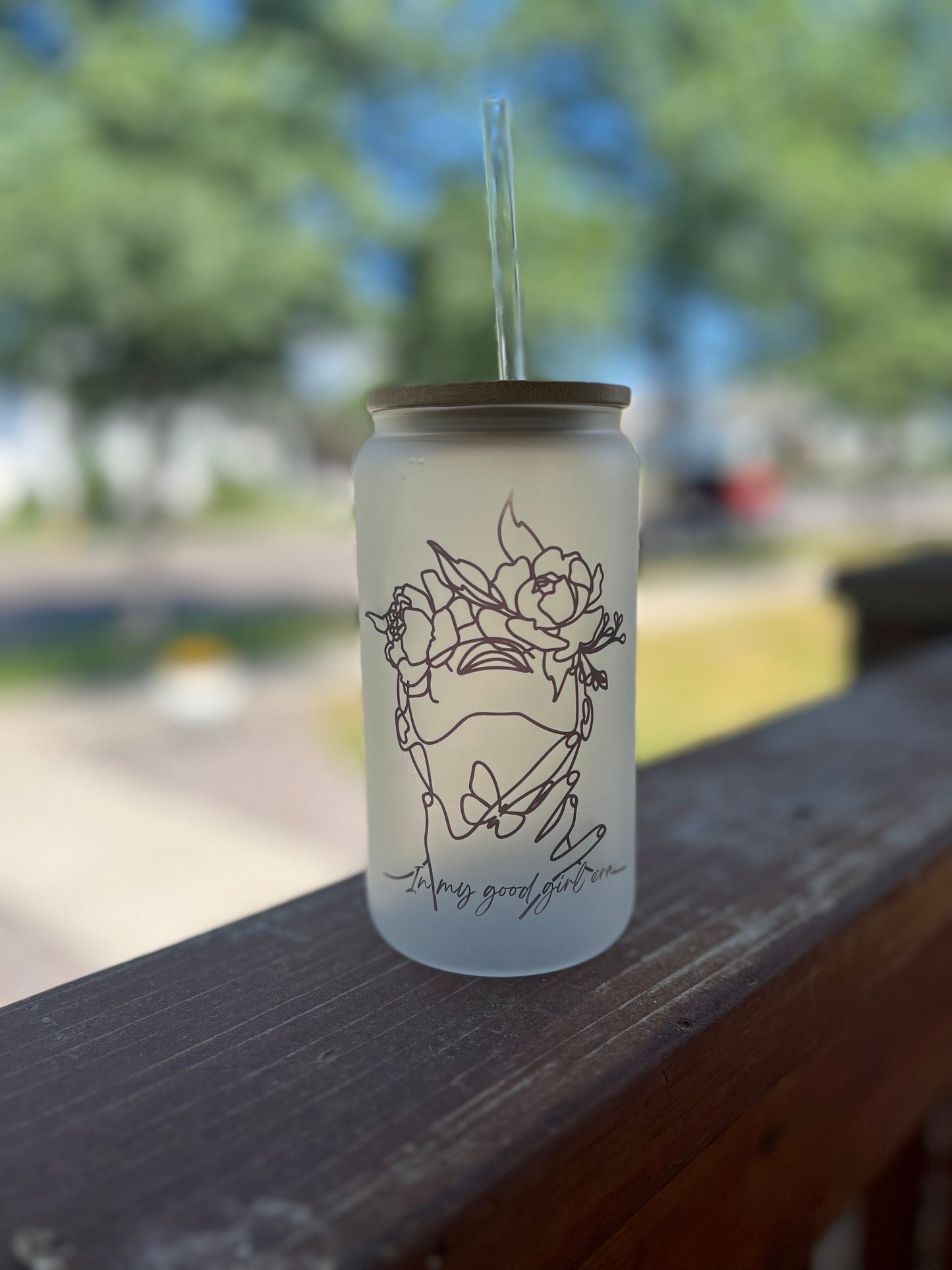 In My Good Girl Era Glass