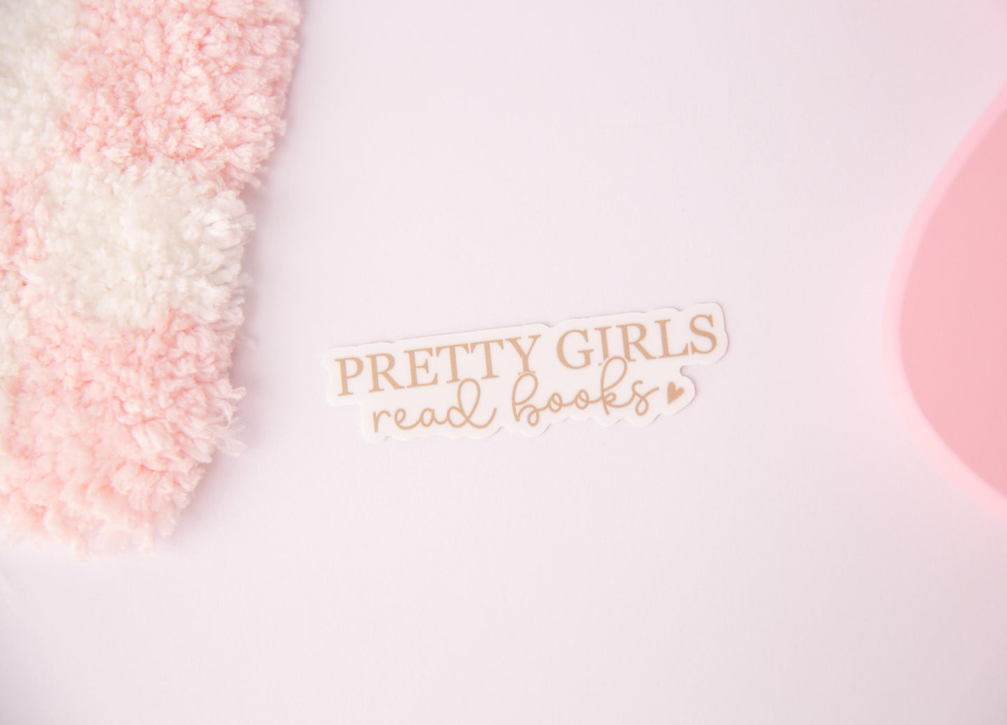 Pretty Girls Read Books Sticker