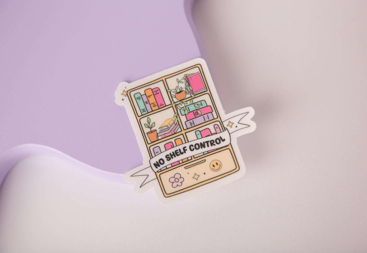 No Shelf Control Sticker