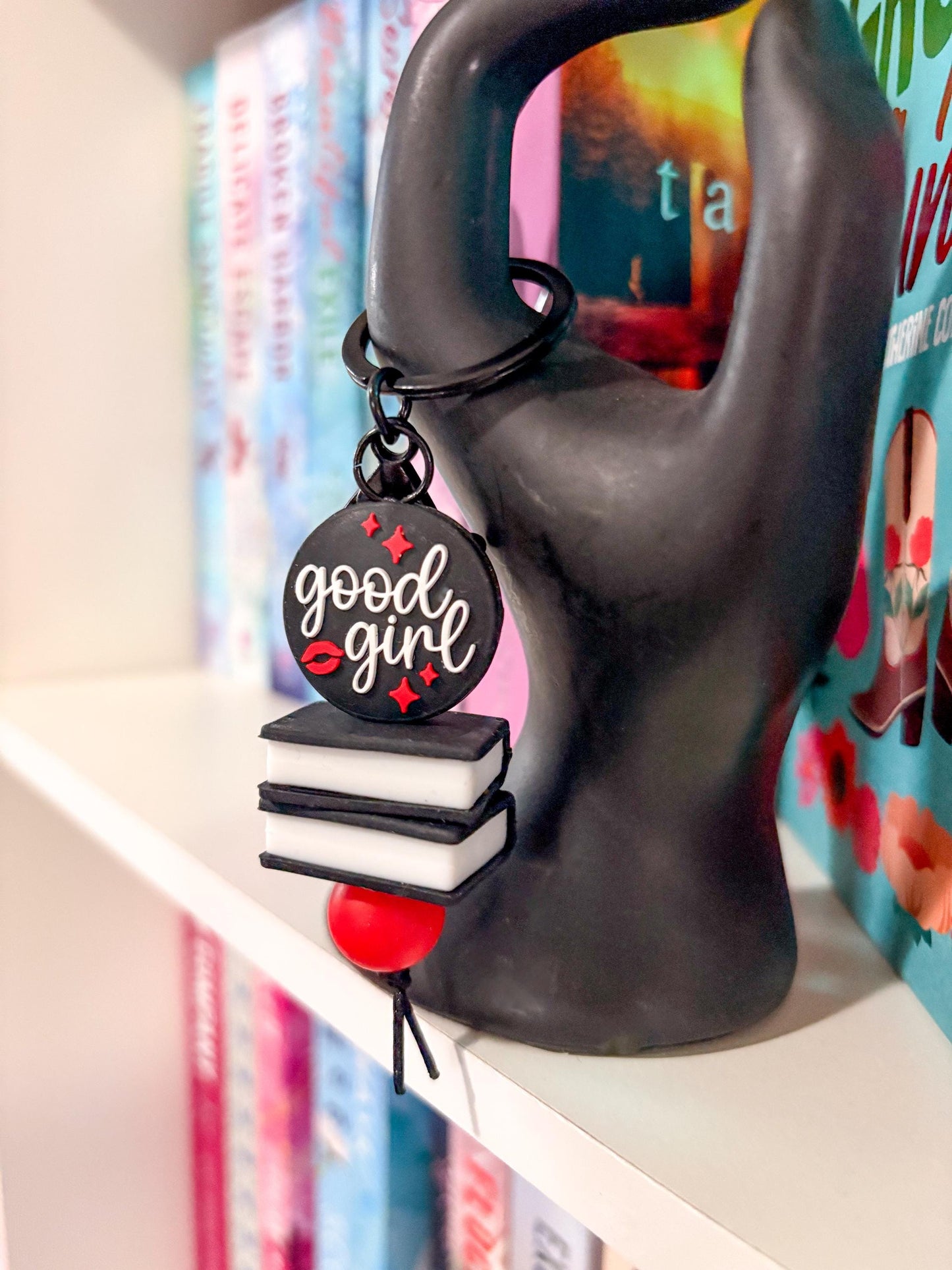 Good Girl Silicone Keychain