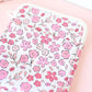 Pink Floral Kindle Sleeve