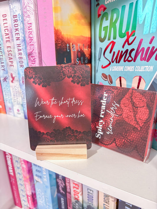 Spicy Reader Reminder