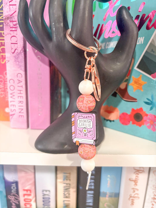 Bookish Girlie Keychain