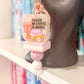 Fueled by Coffee and Books Keychain