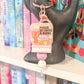 Fueled by Coffee and Books Keychain