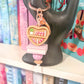 Heart Bookshelf Keychain