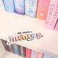 Brb having a menty B Sticker