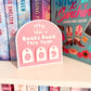Books I Read Bookshelf sign
