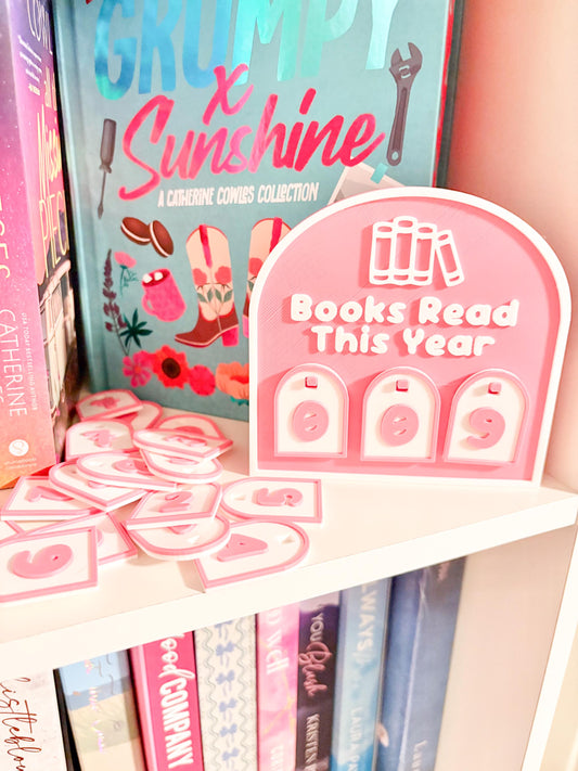 Books I Read Bookshelf sign