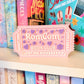 RomCom Book Club Sign