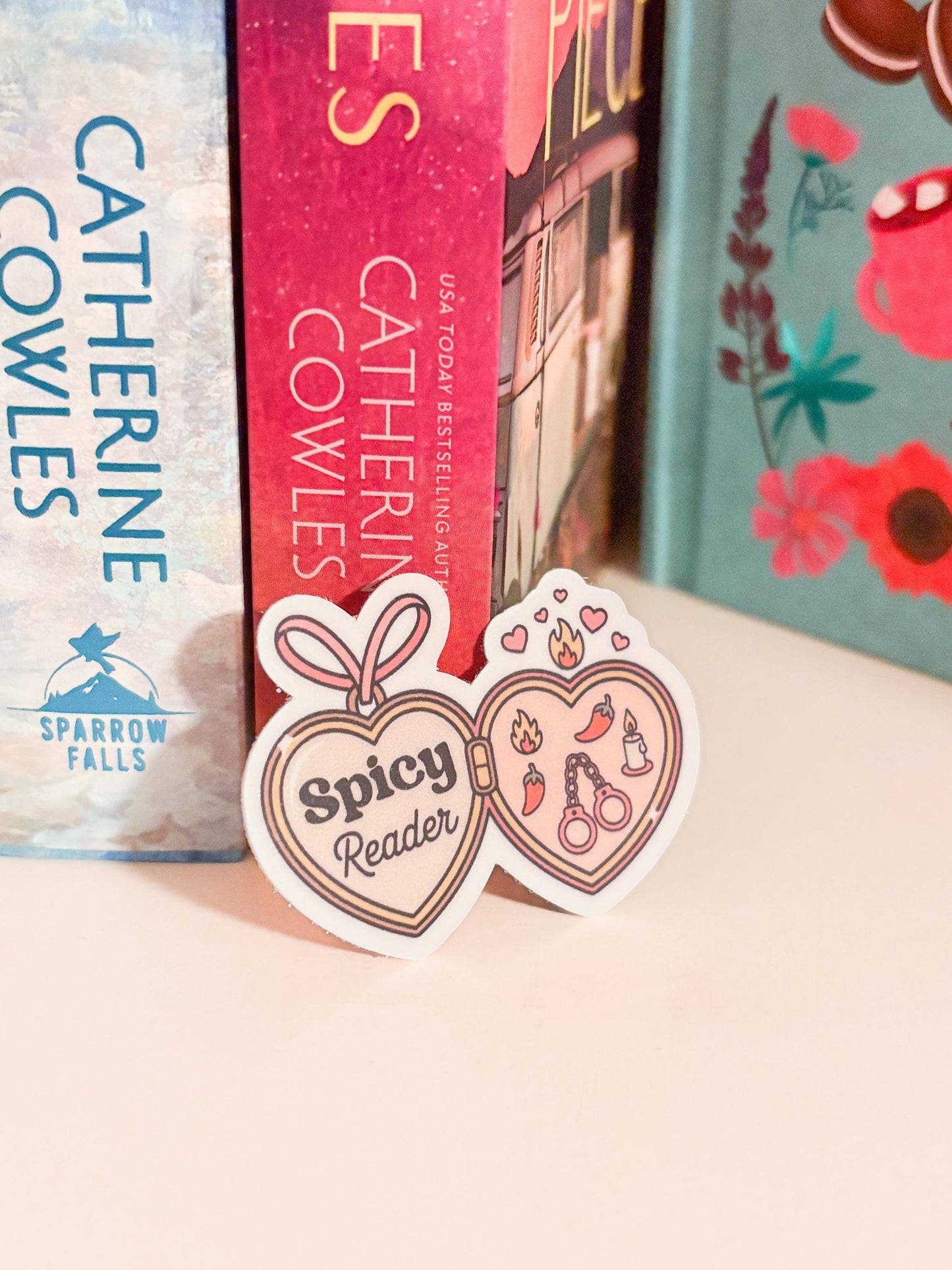 Spicy Reader Sticker