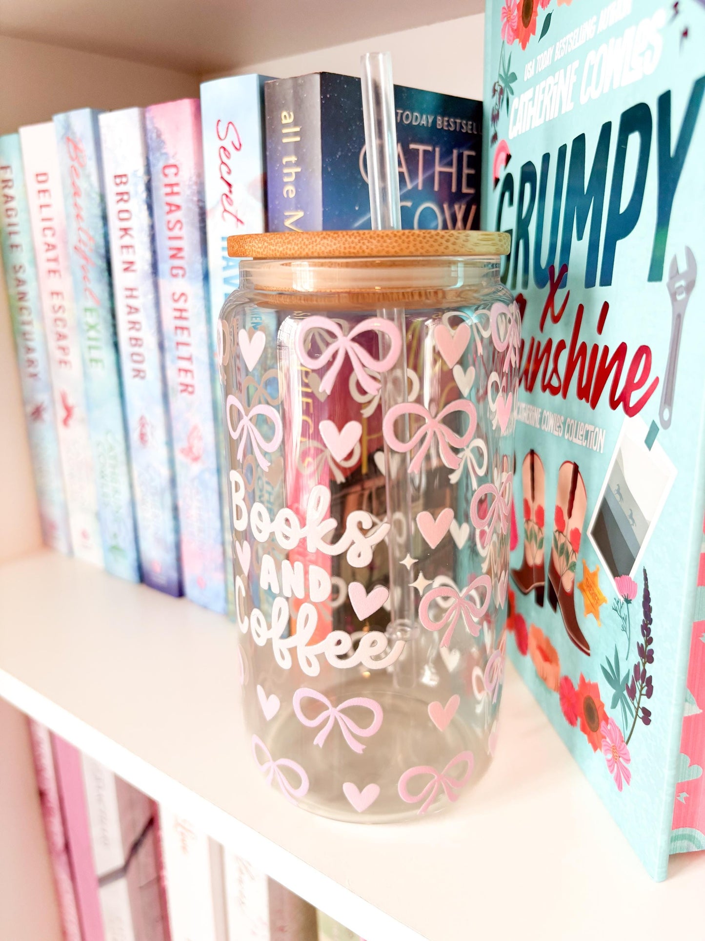 Books & Coffee Cup