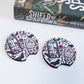 Dark romance Car Coasters (Set of 2)