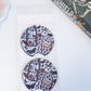 Dark romance Car Coasters (Set of 2)