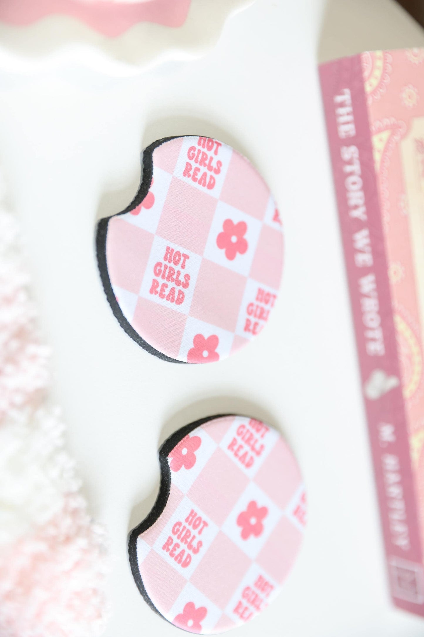 Bookish Car Coasters