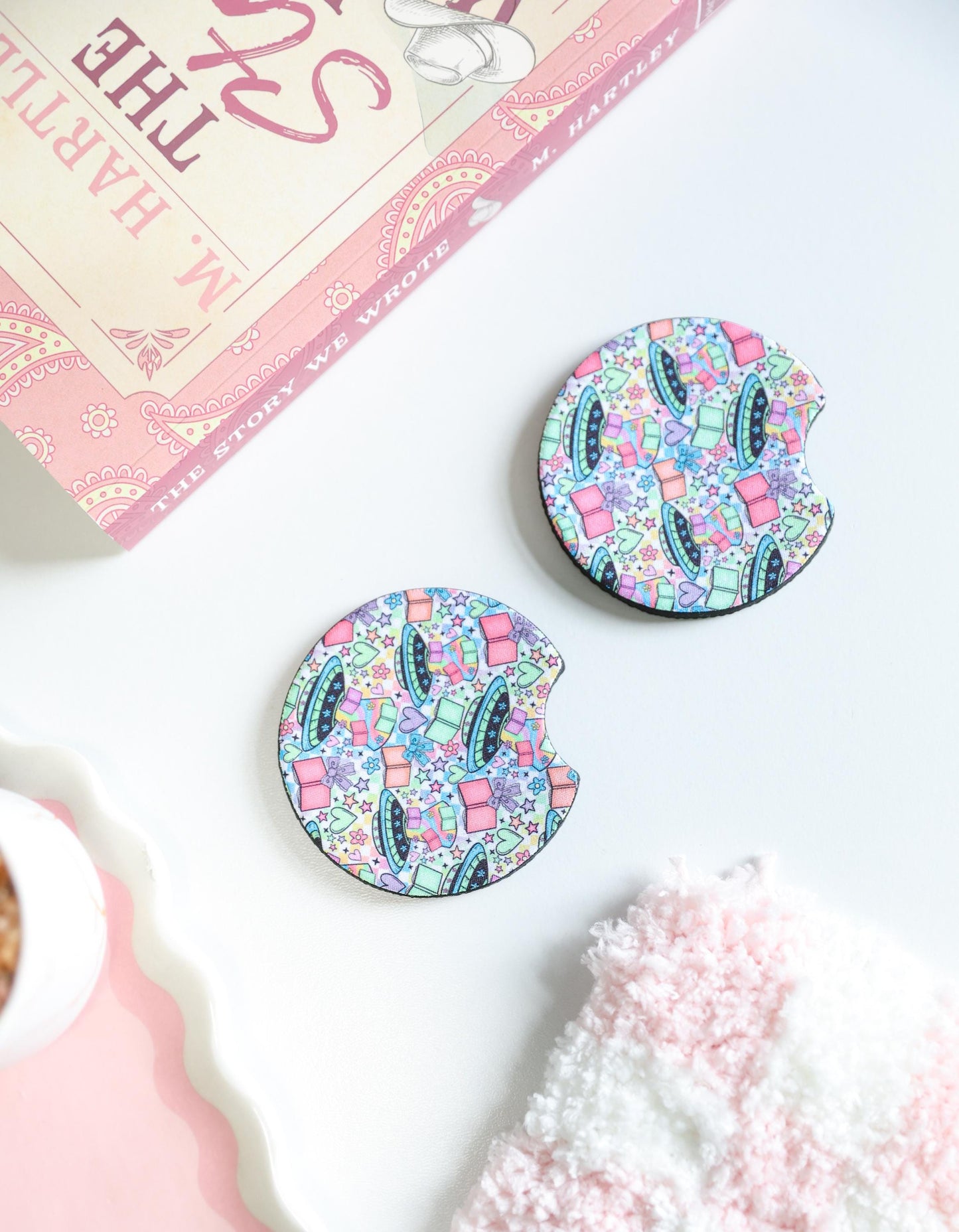UFO Book Car Coasters