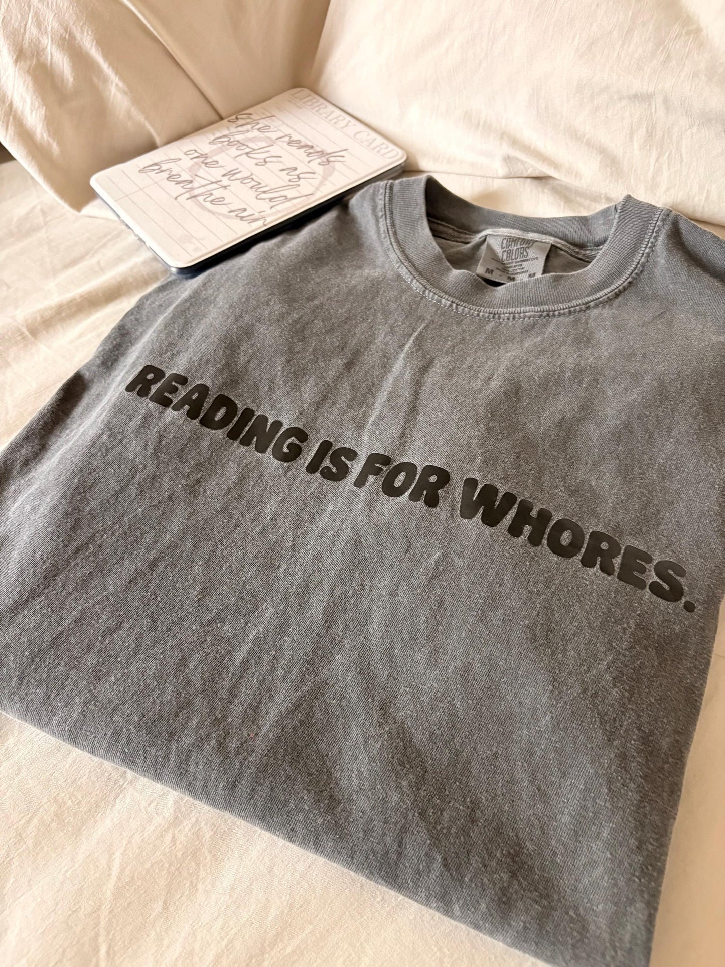 Reading is for whores