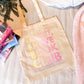 I Can't I Have Book Club – Tote Bag | Sunset Gradient Reading Accessory
