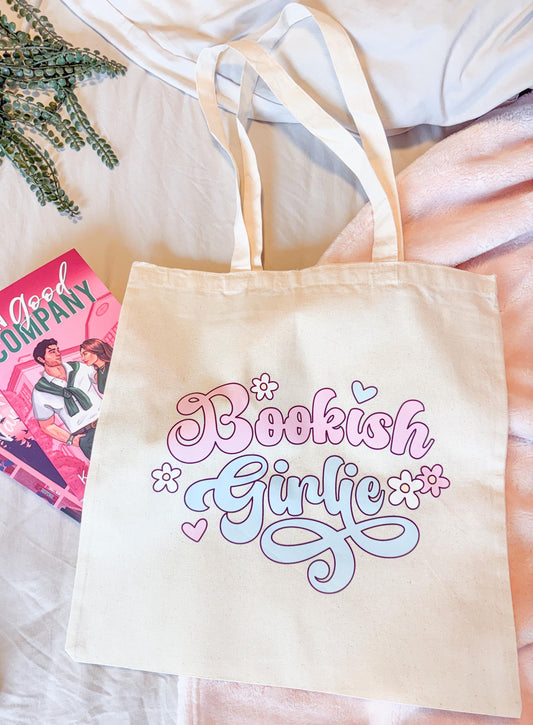 Bookish Girlie Tote Bag