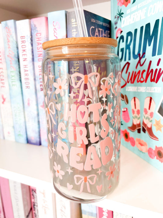 Hot Girls Read Glass