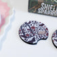Dark romance Car Coasters (Set of 2)