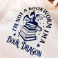 Book Dragon Tote Bag