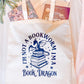 Book Dragon Tote Bag