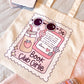 Book Club Girlie Tote Bag