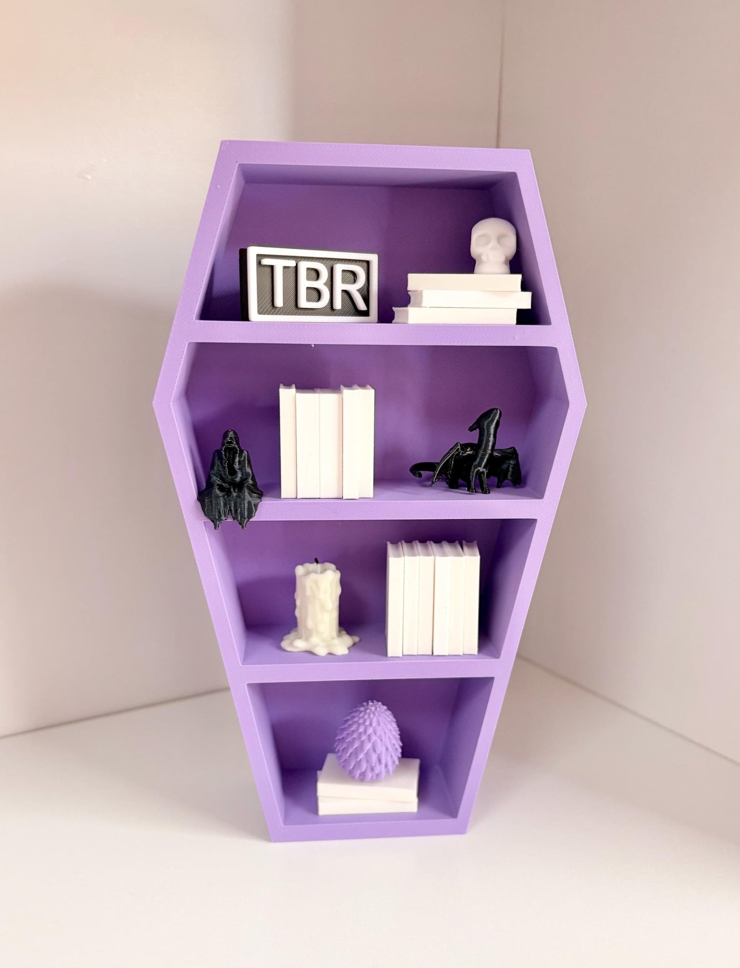 Coffin Mini Bookshelf