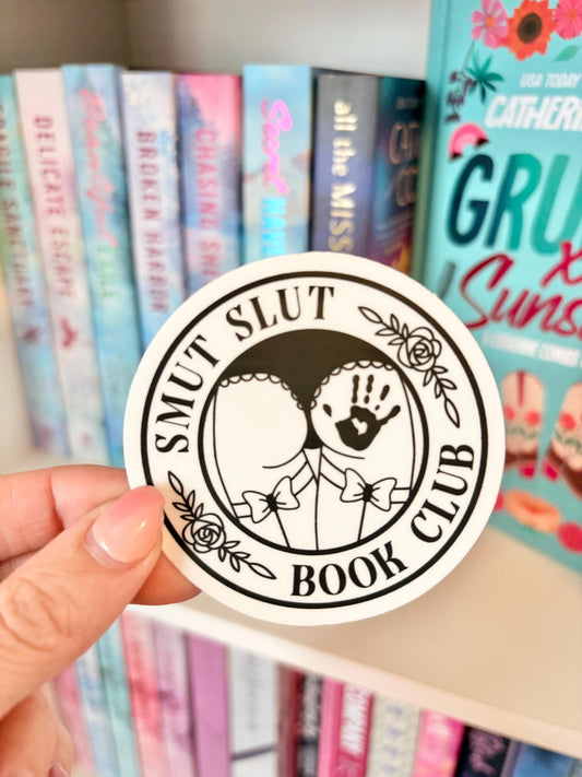 Smut slut book club Sticker