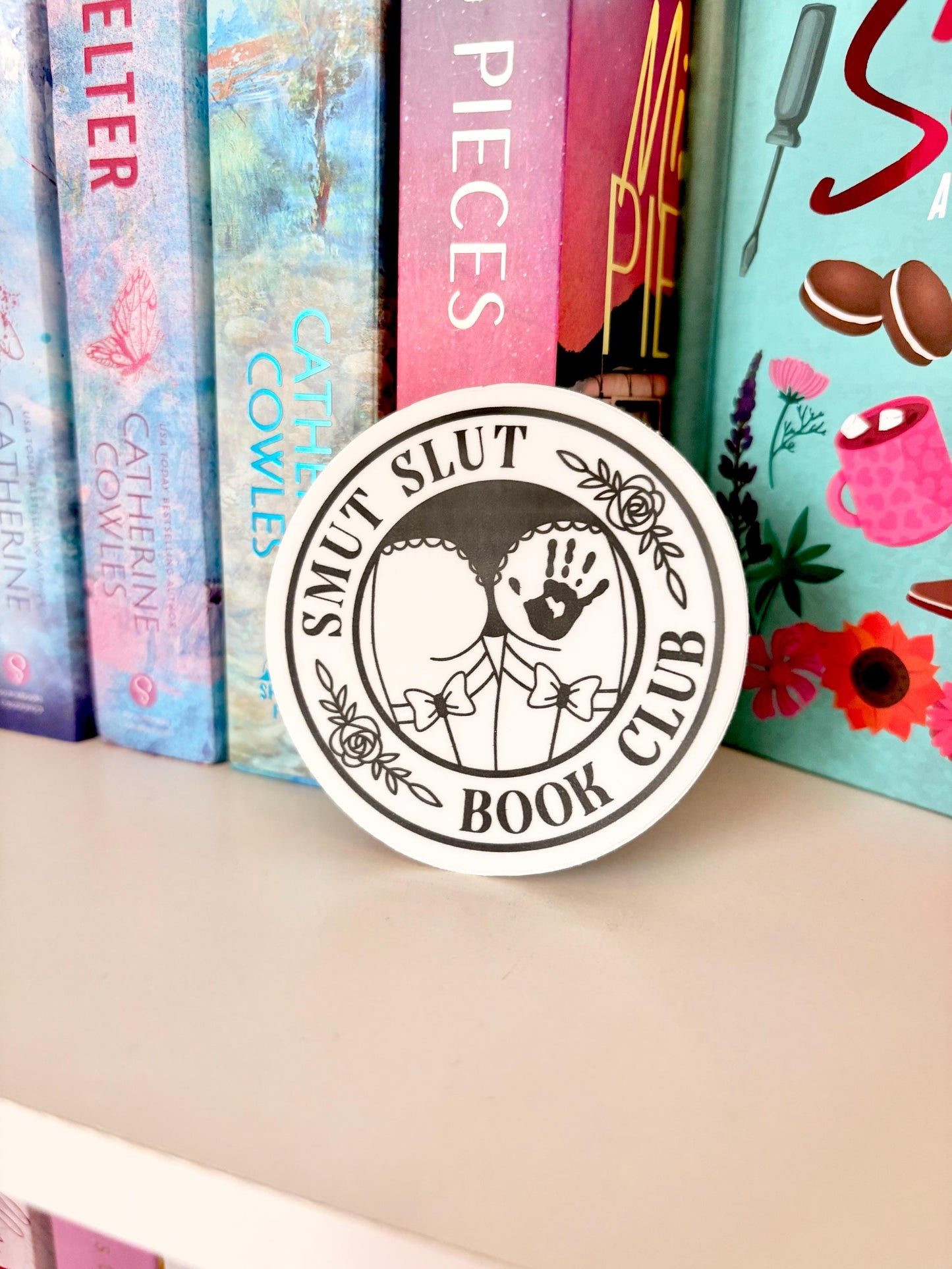 Smut slut book club Sticker