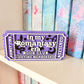 Romantasy book Club ticket sign