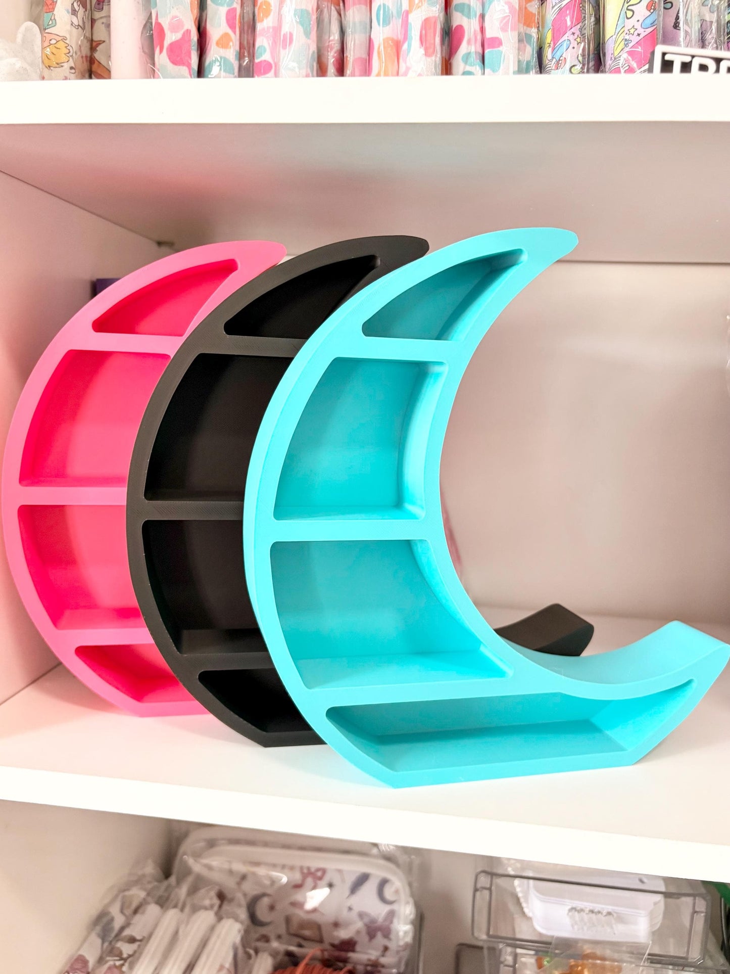 Crescent Mini Bookshelf