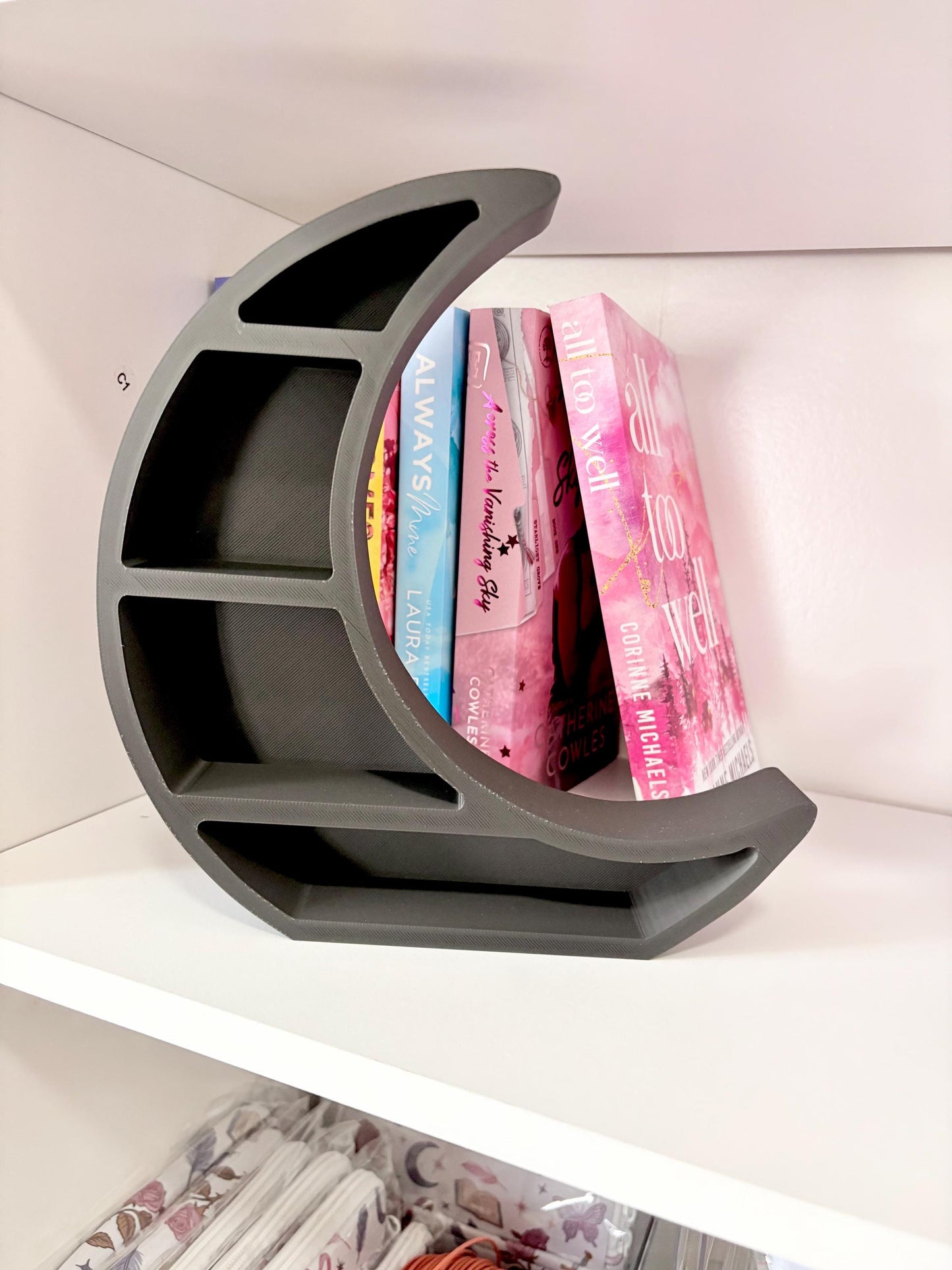 Crescent Mini Bookshelf