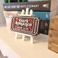 3D Printed Dark Romance Book Club Sign | Ticket Bookshelf Decor