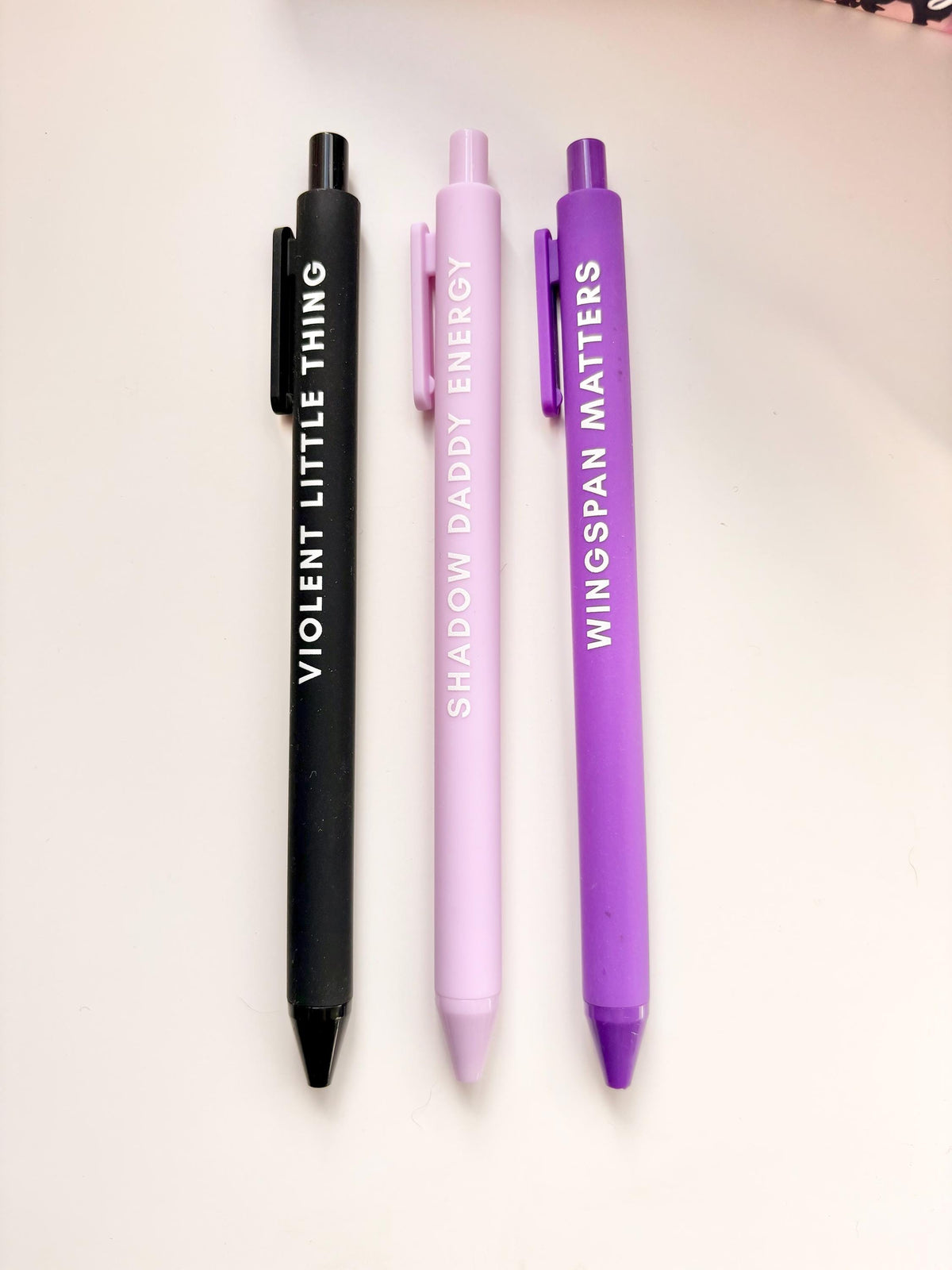 Bookish Jotter Pen Set | Fantasy Book Pens | Bookish Essentials